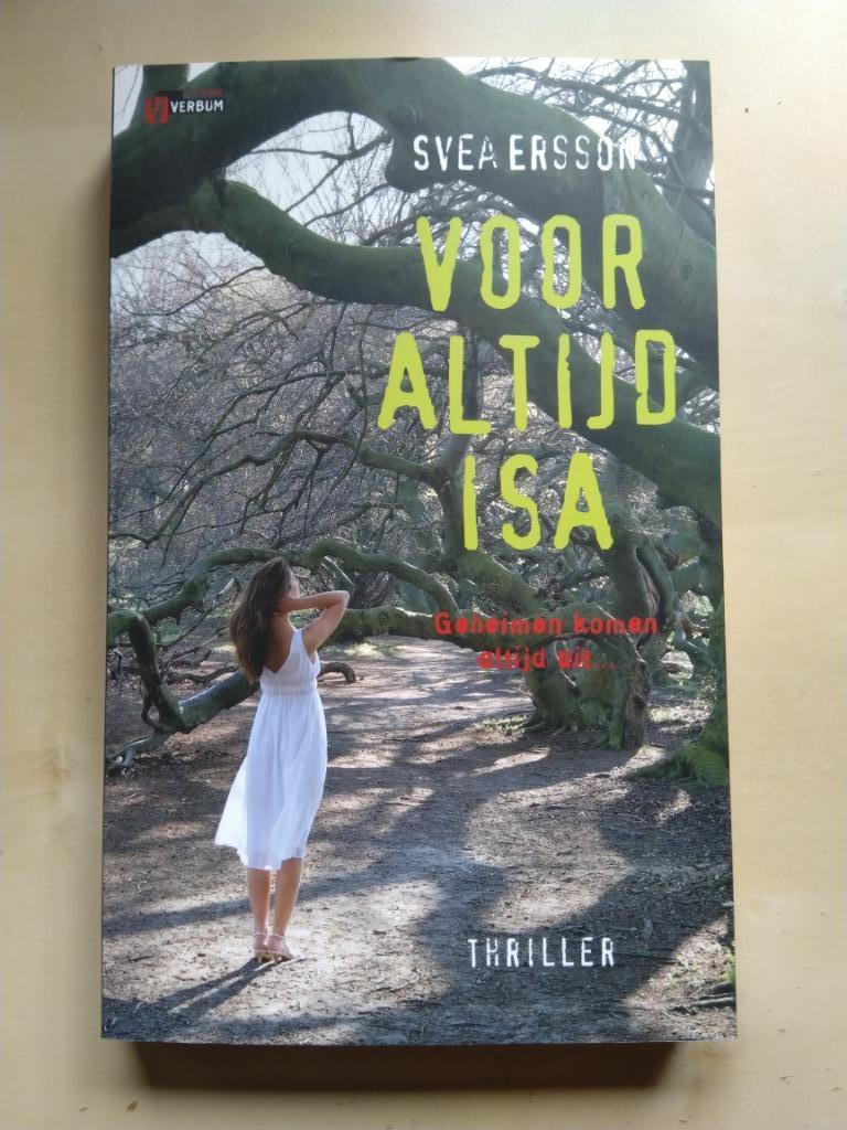 Gesigneerd boek Svea Ersson - Voor altijd Isa, Enlèvement, Comme neuf