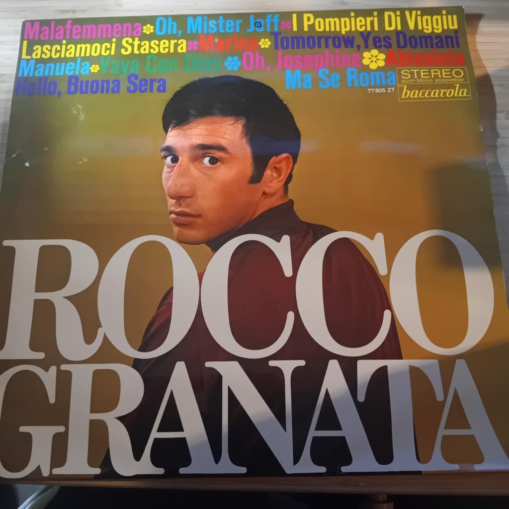 Vinyl: Verzamelalbum Rocco Granata. Mét Marina., Cd's en Dvd's, Vinyl | Overige Vinyl, Ophalen of Verzenden