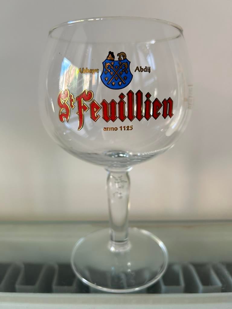 Bierglas St Feuillien 33cl, Verzamelen, Ophalen, Zo goed als nieuw