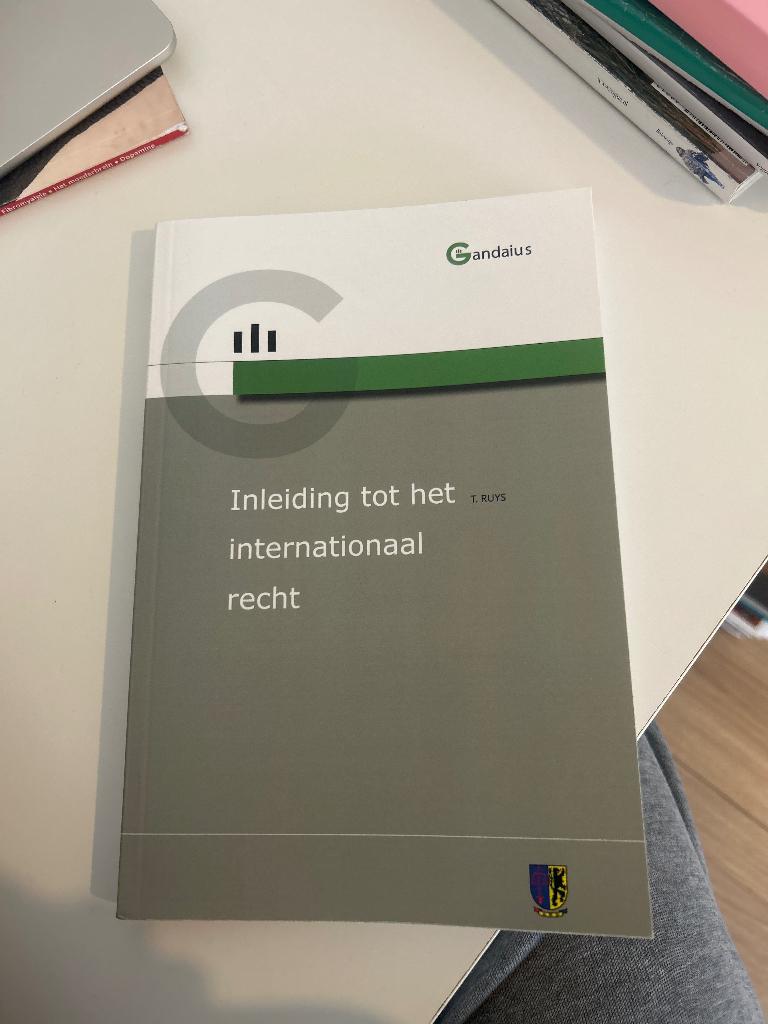 Boek Inleiding tot het internationaal recht Rechten, Ugent, Ophalen of Verzenden, Zo goed als nieuw, Gamma, Tom Ruys