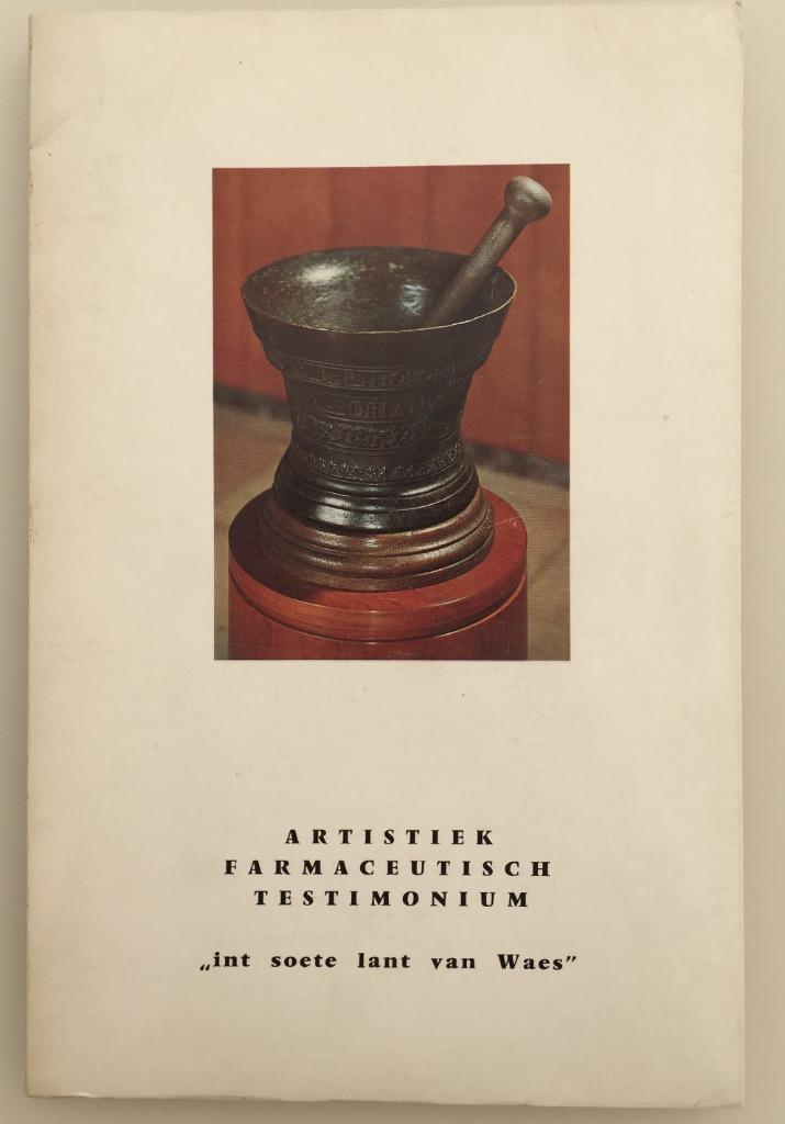 Artistiek farmaceutisch testimonium, Boeken, Ophalen of Verzenden
