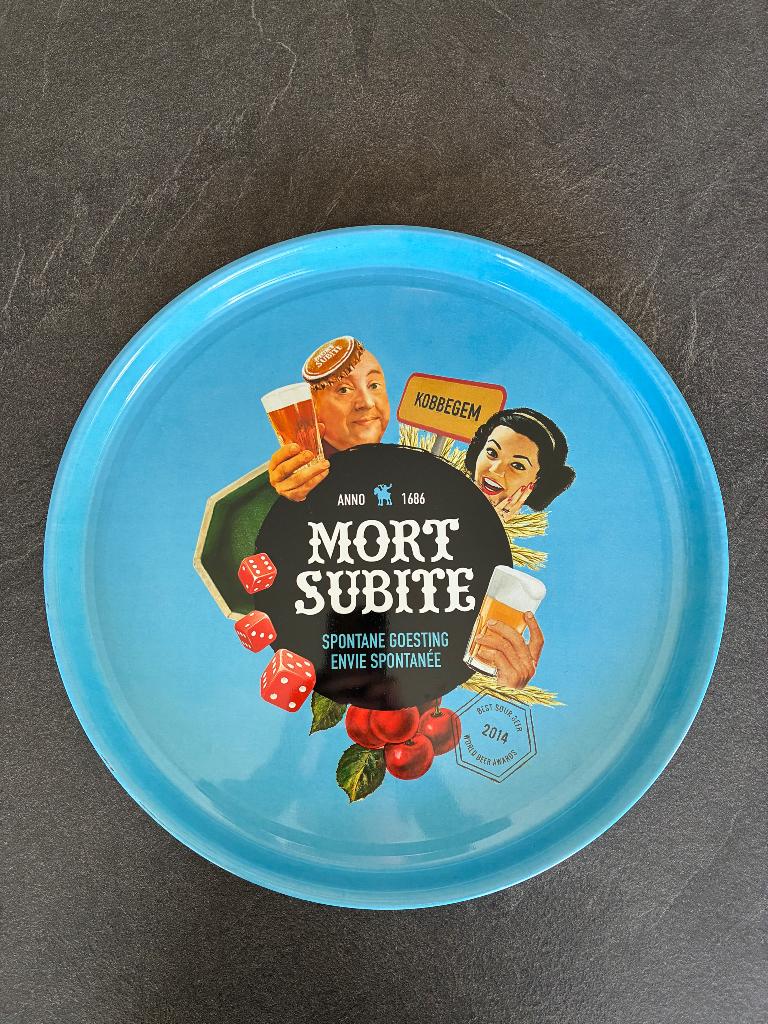 Plateau Mort Subite bier, Verzamelen, Ophalen of Verzenden, Nieuw, Overige typen, Overige merken