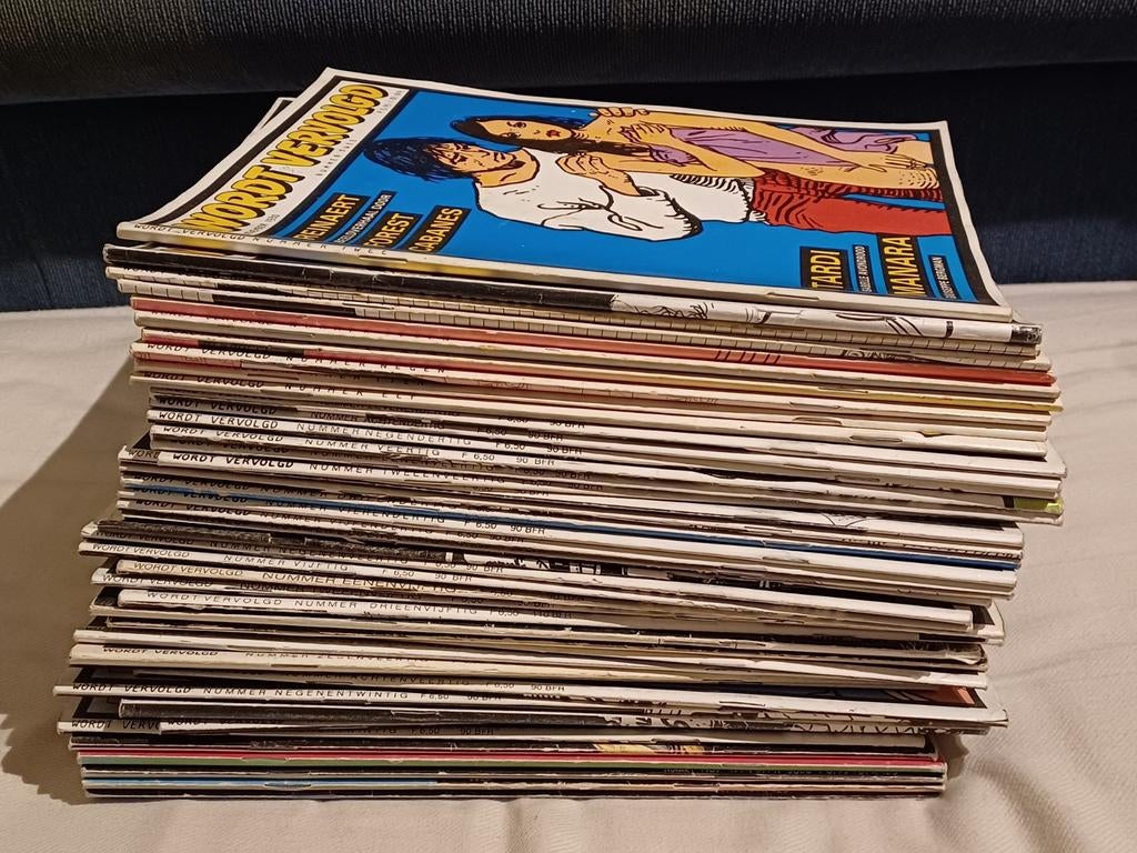 Groot lot Wordt vervolgd, Boeken, Meerdere stripboeken, Ophalen of Verzenden, Gelezen