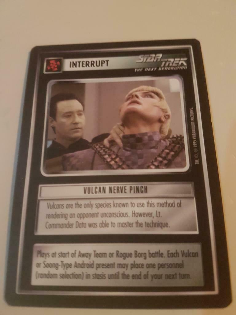Star Trek The Next Generation Verzamelkaarten 1995, Ophalen of Verzenden, Gebruikt, Meerdere kaarten
