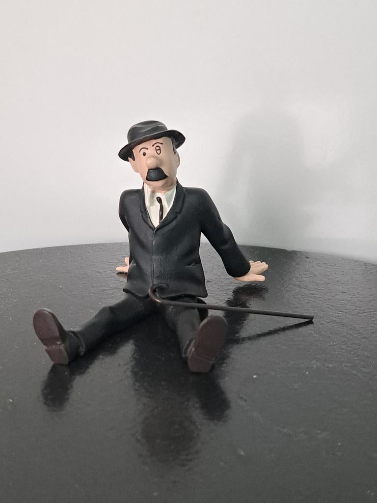 Base Tintin Pixie Paris Dupond grand modèle réf. 40003, Collections, Enlèvement, Tintin, Comme neuf, Statue ou Figurine