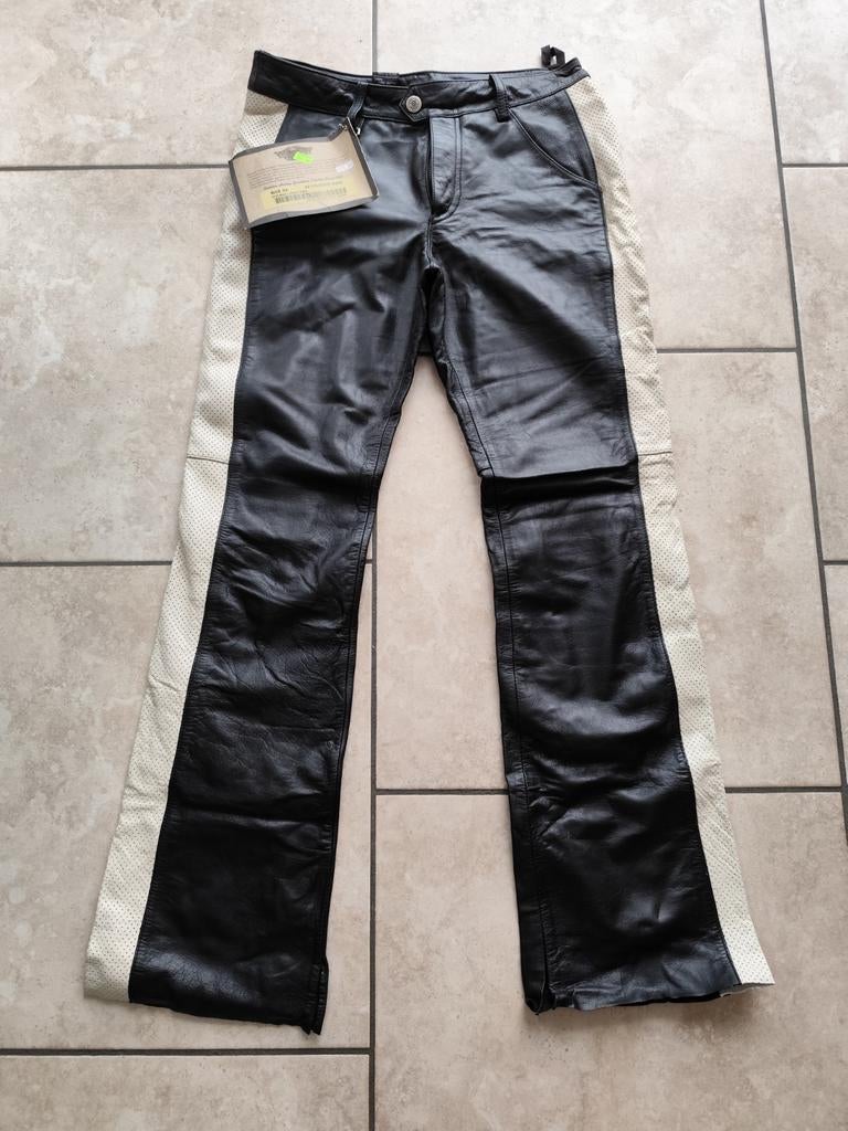 Harley Davidson leren damesbroek, Motoren, Ophalen of Verzenden
