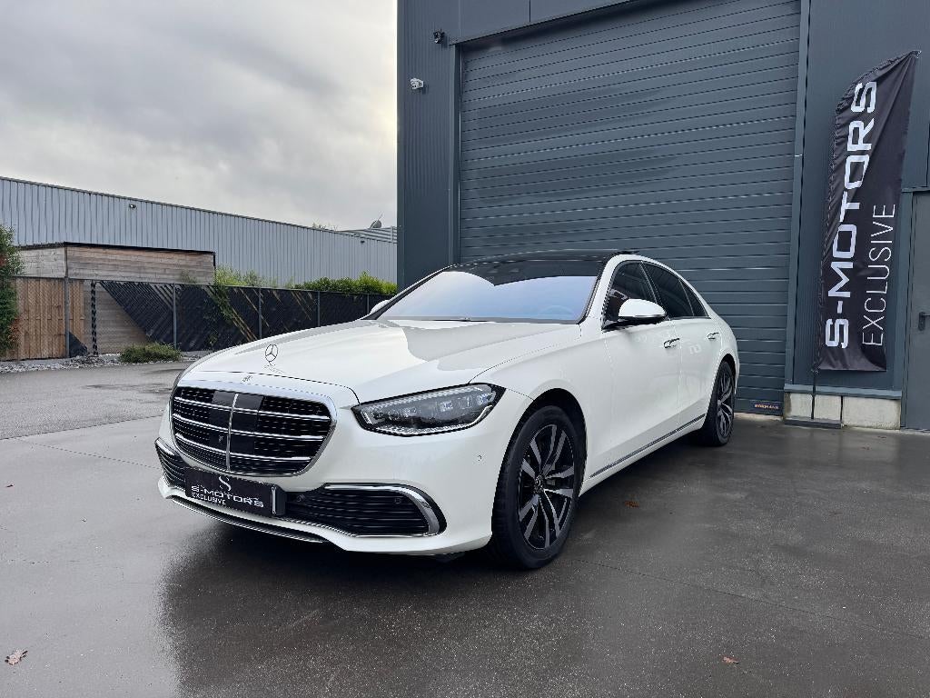 MERCEDES-BENZ S580e 9G LED/PANO/HUD/BURM/FULL/GARANTIE, Autos, Cuir, Euro 6, Entreprise, Garantie prolongée