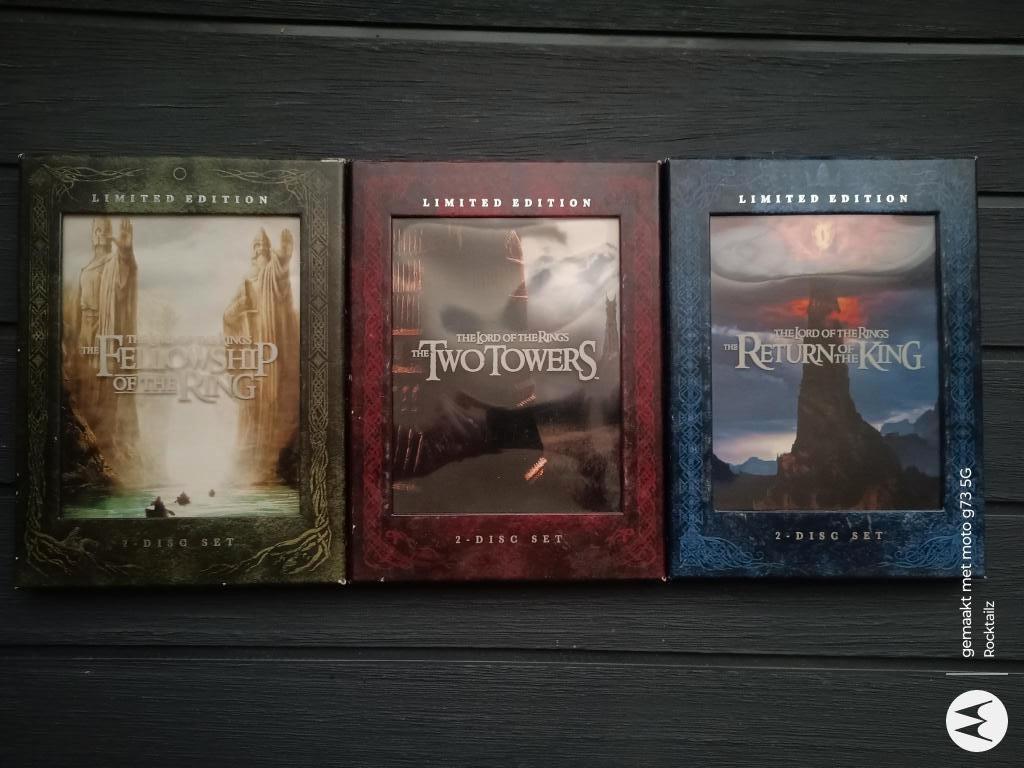 DVD set Trilogie van The Lords of the Rings, Ophalen of Verzenden, Zo goed als nieuw, Overige typen