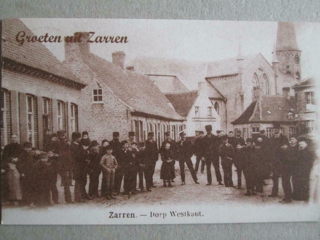 reproductiepostkaart Zarren, Ophalen of Verzenden