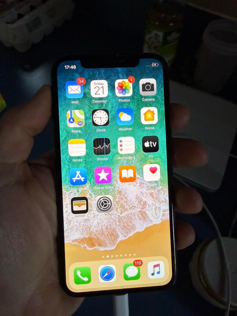 Apple iPhone X 256GB, Telecommunicatie, Ophalen of Verzenden, Zo goed als nieuw, IPhone X