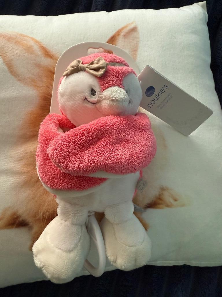 Peluche Musicale Noukies Daisy Le Pingouin, Enlèvement ou Envoi, Neuf, Autres types, Sonore