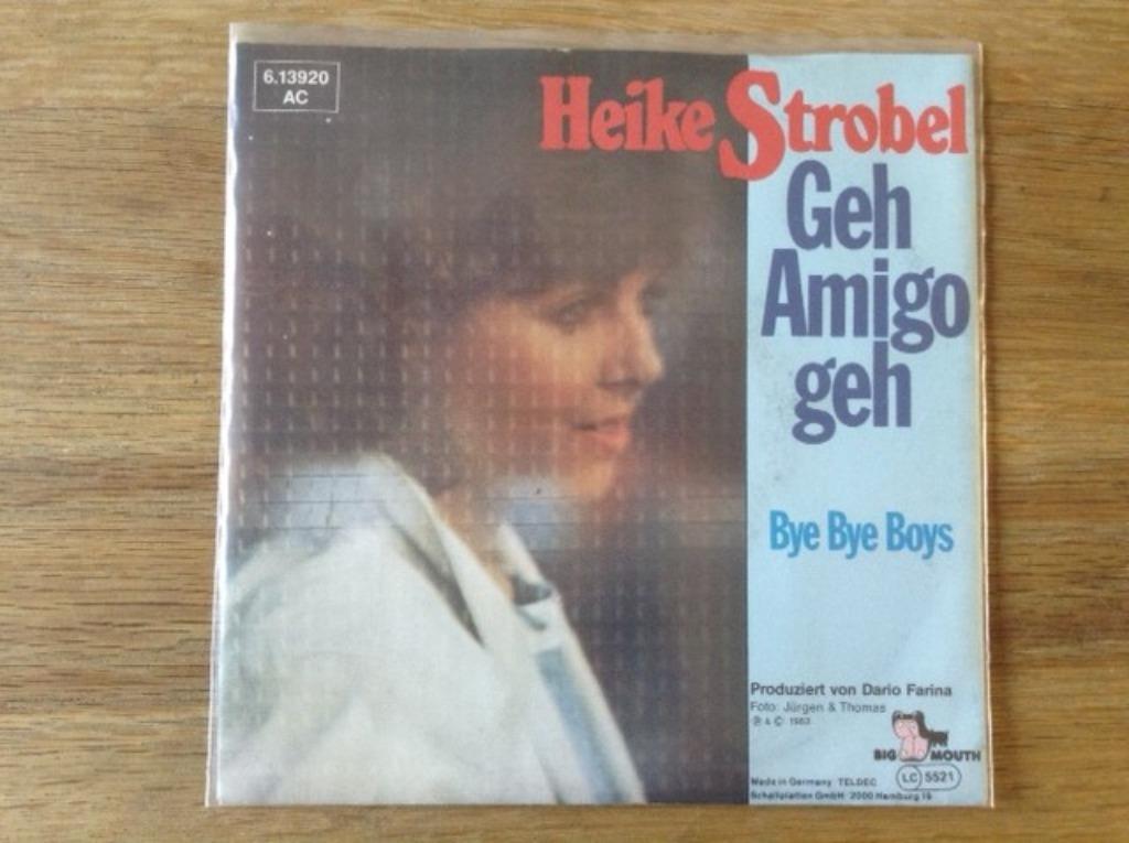 single heike strobel, Ophalen of Verzenden, Pop