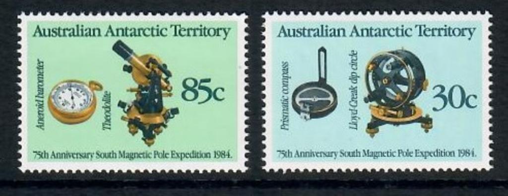 Australie antarctica territory yvertnrs. 61/62 postfris, Postzegels en Munten, Ophalen of Verzenden, Postfris, Overige thema's