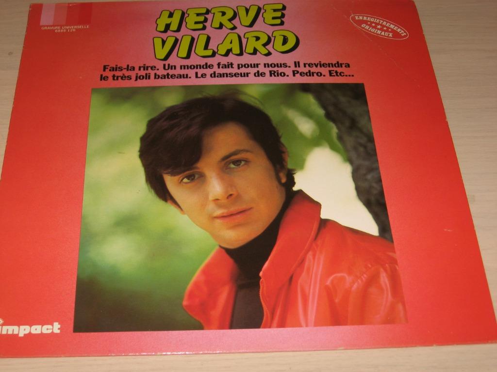 Disque vinyl 33 tours Hervé Vilard1/2 Disque vinyl 33 tours, Cd's en Dvd's, Vinyl | Pop, Zo goed als nieuw, Ophalen of Verzenden