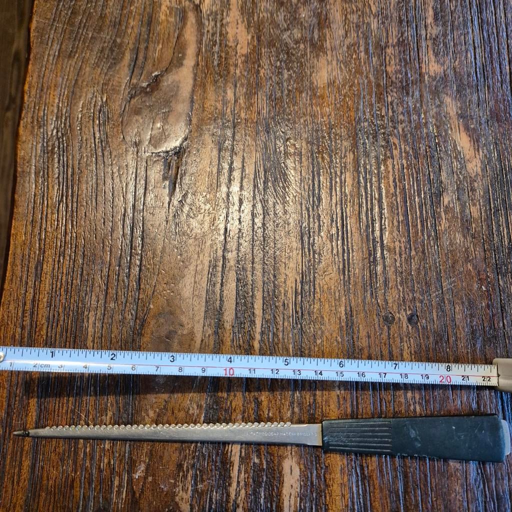 Oude briefopener

Pat n⁰ UK 812647 Gemaakt in Engeland, Antiek en Kunst, Ophalen of Verzenden