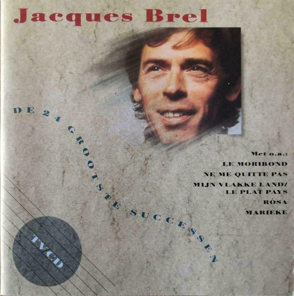JACQUES BREL - De 24 grootste successen (CD), Enlèvement ou Envoi, Comme neuf