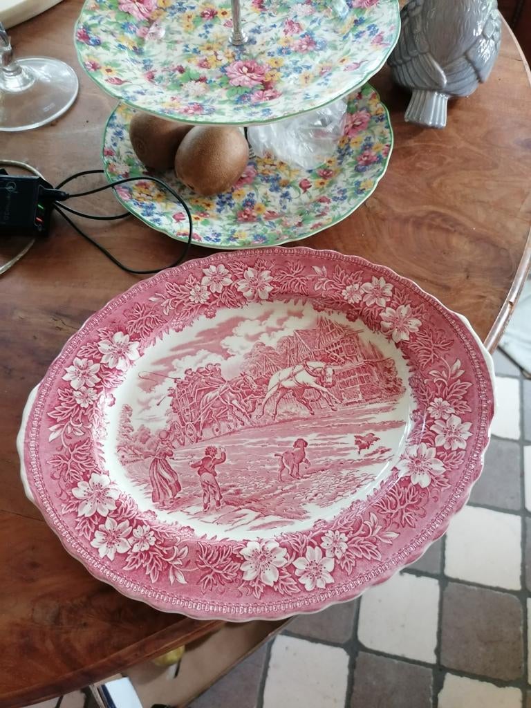 Staffordshire royal Tudor england, Antiek en Kunst, Ophalen of Verzenden
