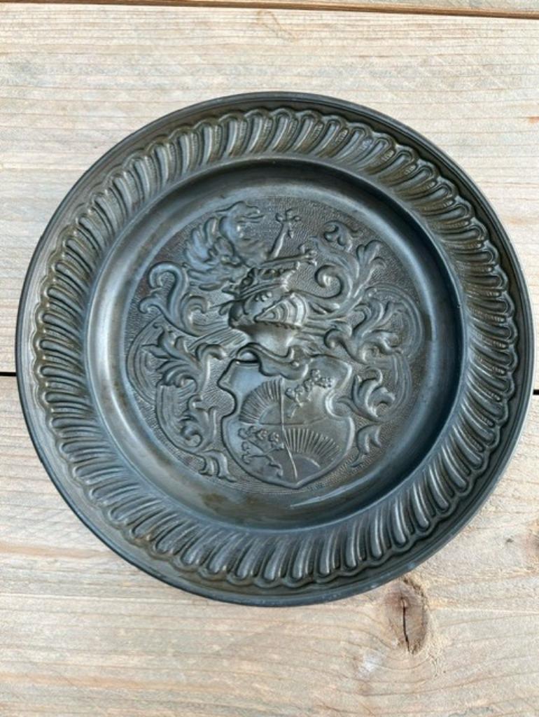 Tinnen schotel, Ophalen of Verzenden
