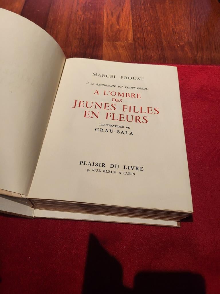 Proust À la recherche du temps perdu 5 vol. Grau-Sala, Enlèvement ou Envoi
