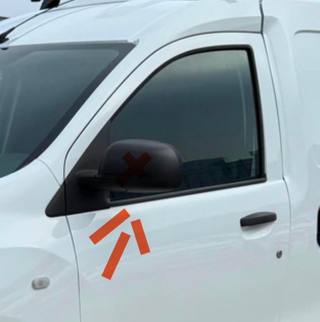 de rétroviseur électrique chauffant Dacia Dokker 2021, Enlèvement, Utilisé, Dacia