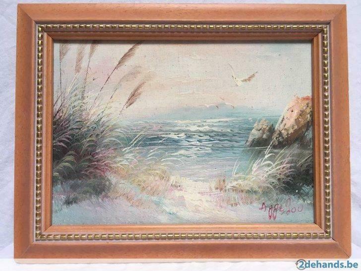 Schilderijtje 22x 17 8.50€, Gebruikt