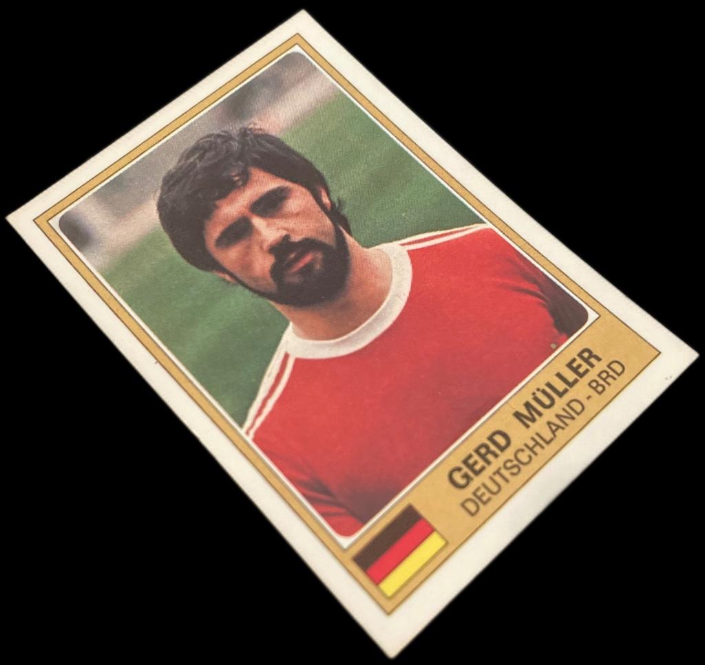Panini Euro Football 76 77 Gerd Müller # 48 München Sticker, Collections, Articles de Sport & Football, Envoi, Neuf
