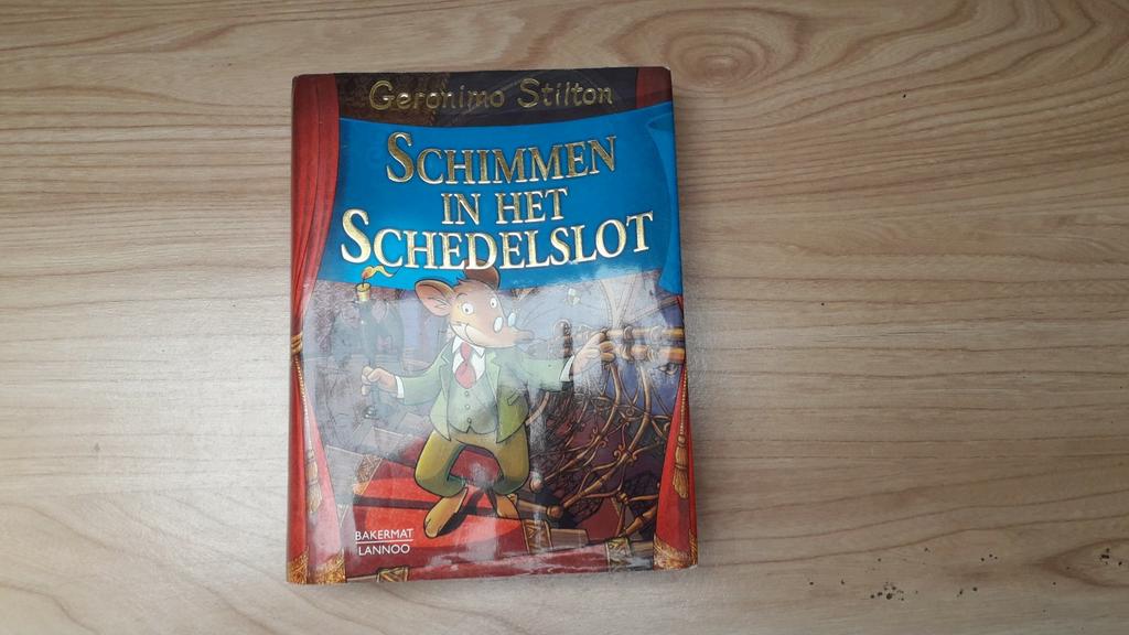 Schimmen In Het Schedelslot - Geronimo Stilton, Boeken, Kinderboeken | Jeugd | 10 tot 12 jaar, Ophalen of Verzenden, Gelezen, Geronimo Stilton