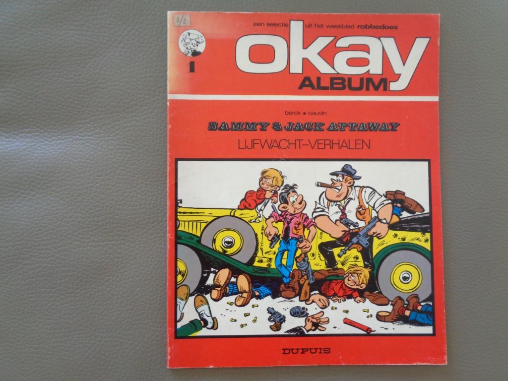 Sammy (V1 en V2) - Okay-album 1 - 1e dr. 1972, Boeken, Stripverhalen, Ophalen of Verzenden