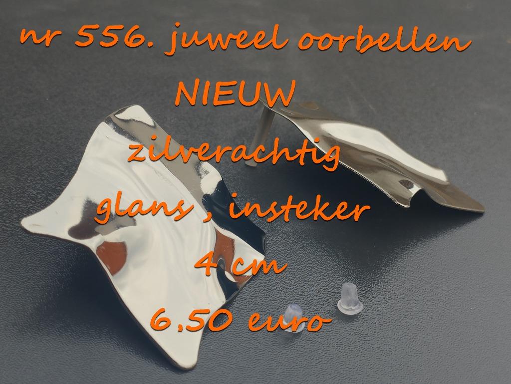 556. Juweel : oorbellen , NIEUW , verzending inbegrepen, Overige materialen, Verzenden, Nieuw, Knopjes of Stekers