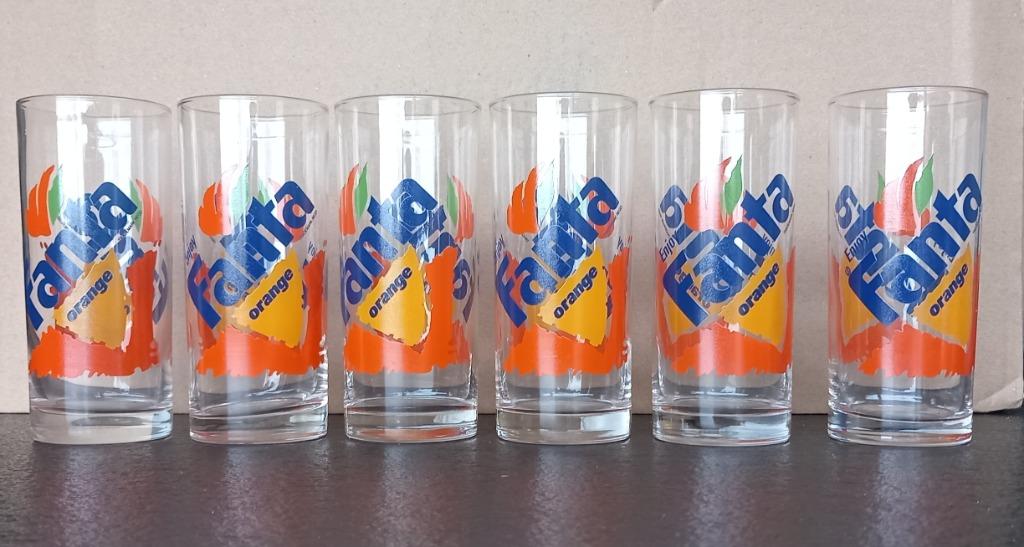 Fanta glazen, Verzamelen, Ophalen, Frisdrankglas