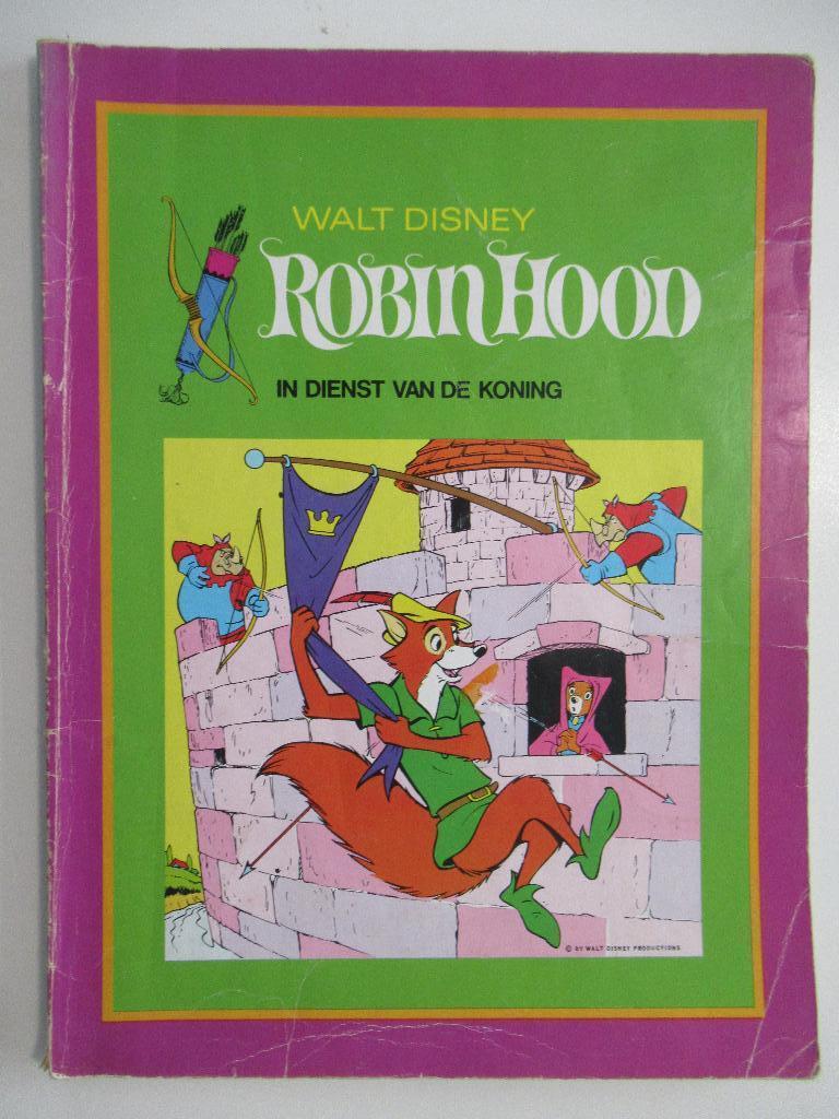 disney robin hood...nr.4...in dienst van de koning.....1st, Boeken, Stripverhalen, Ophalen of Verzenden, Gelezen