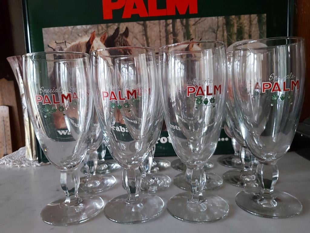 Palm kelk glazen 6 stuk, Enlèvement ou Envoi, Comme neuf