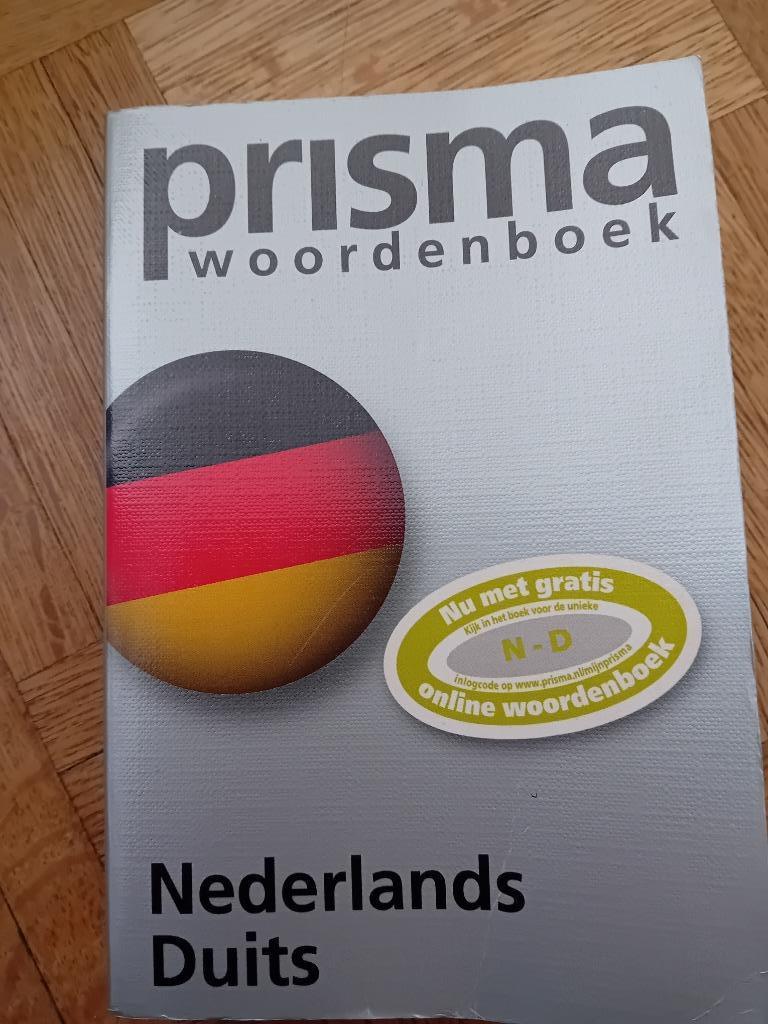 Woordenboek Nederlands duits prisma, Ophalen of Verzenden, Prisma of Spectrum, Duits