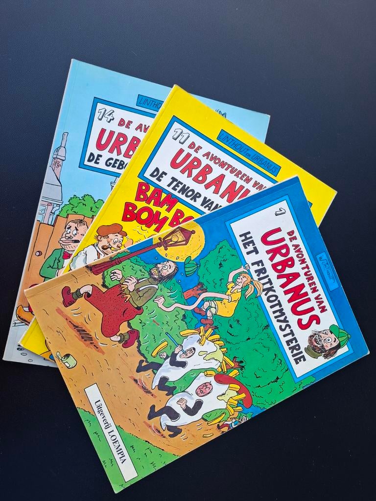 Lot strips De avonturen van Urbanus, Boeken, Stripverhalen, Gelezen, Meerdere stripboeken, Ophalen of Verzenden