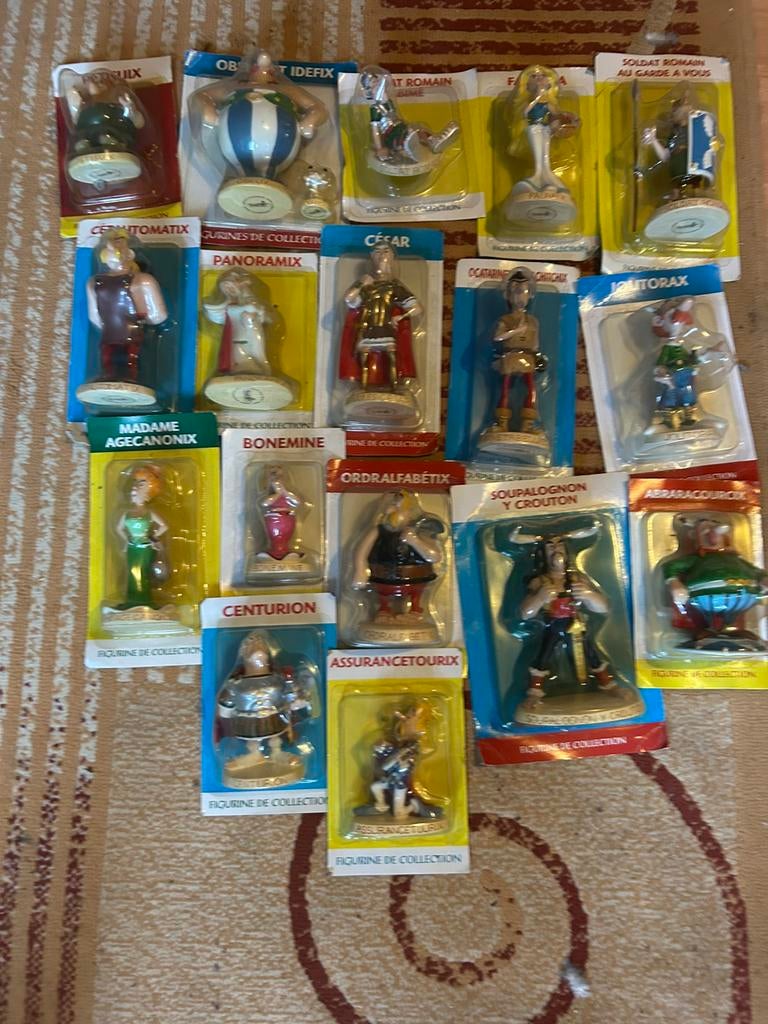 Lot de 17 figurines Astérix et Obelix Plastoy Atlas 2001, Collections, Enlèvement ou Envoi