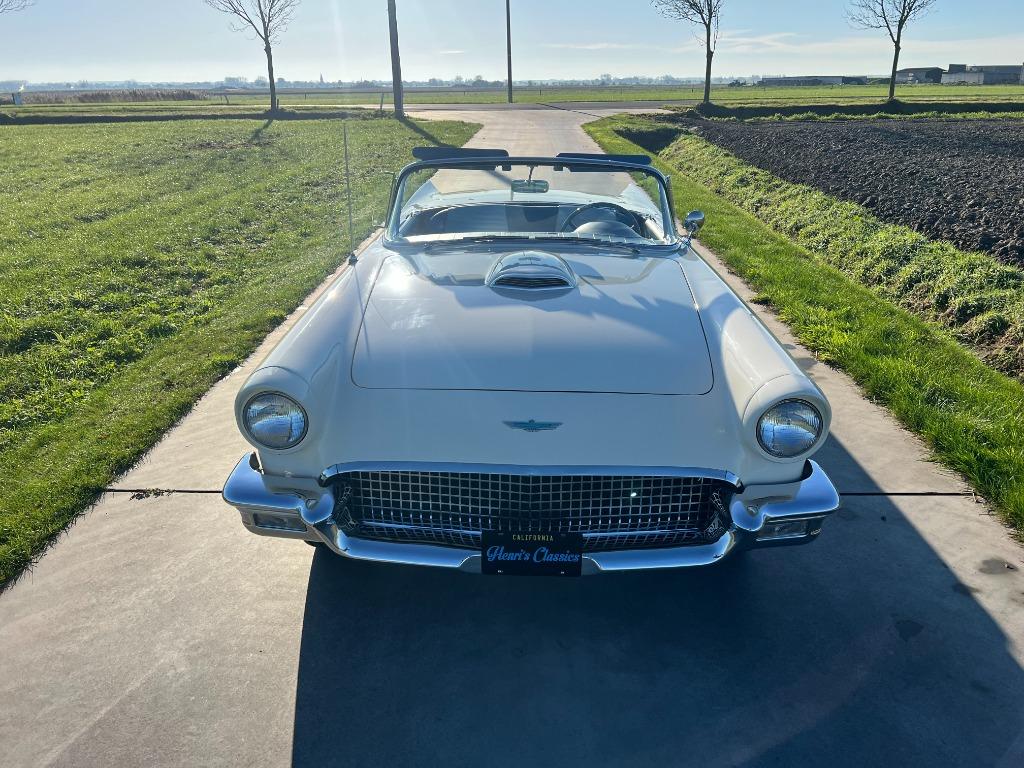 Ford Thunderbird 1957, Achat, Entreprise, Cabriolet, Bleu