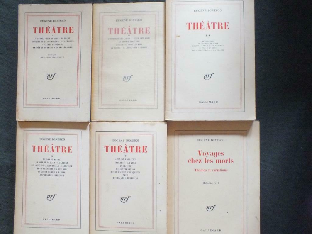 THEATRE /Eugène IONESCO/, Boeken, Ophalen of Verzenden, Gelezen, Toneel, IONESCO