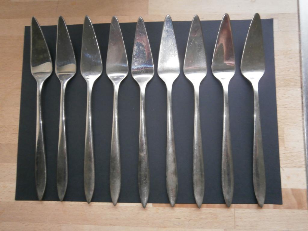 9 Vismessen aan 12 euro/9 stuks, Huis en Inrichting, Ophalen of Verzenden, Nieuw