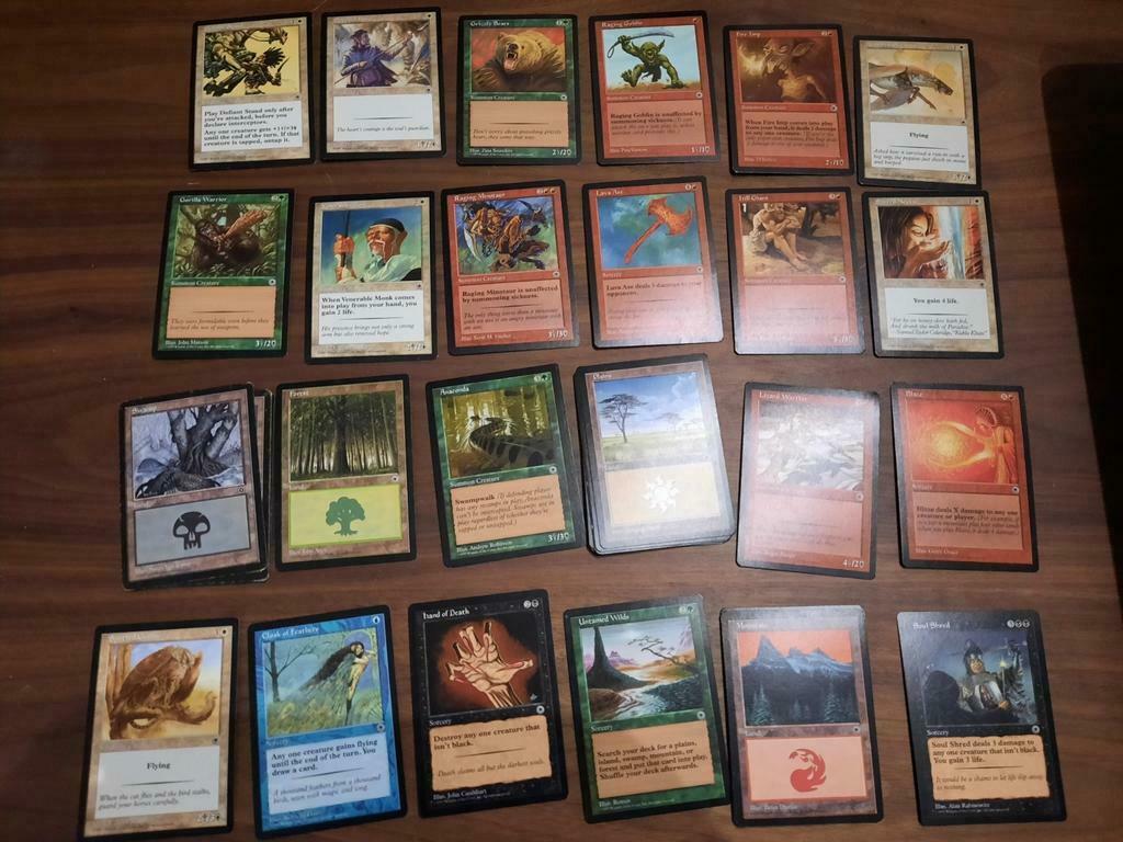 37 Magic The Gathering Verzamelkaarten, Hobby en Vrije tijd, Ophalen of Verzenden, Gebruikt
