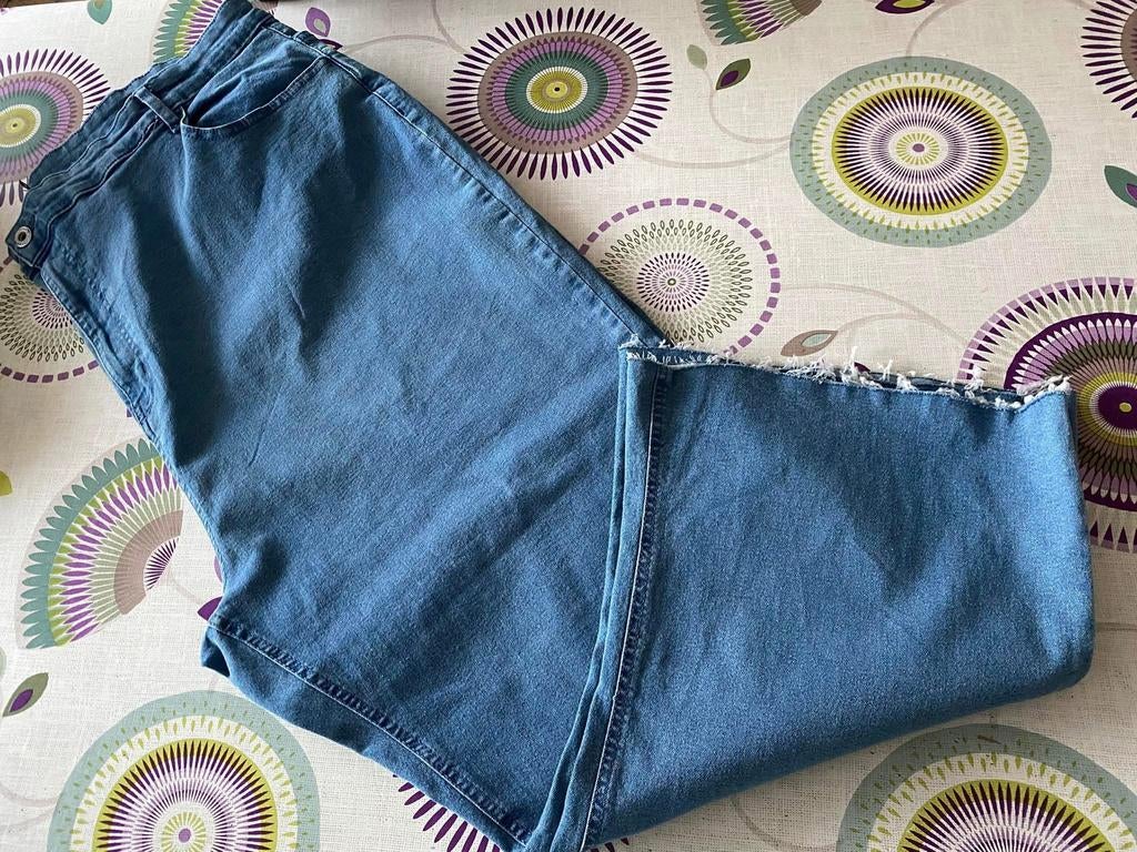 Jean OOOO Pantacourt Maat EUR-FR 54, Kleding | Dames, Grote Maten, Ophalen of Verzenden