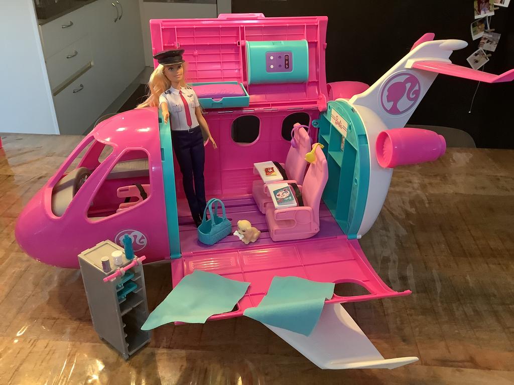 Barbie vliegtuig, Kinderen en Baby's, Ophalen, Zo goed als nieuw