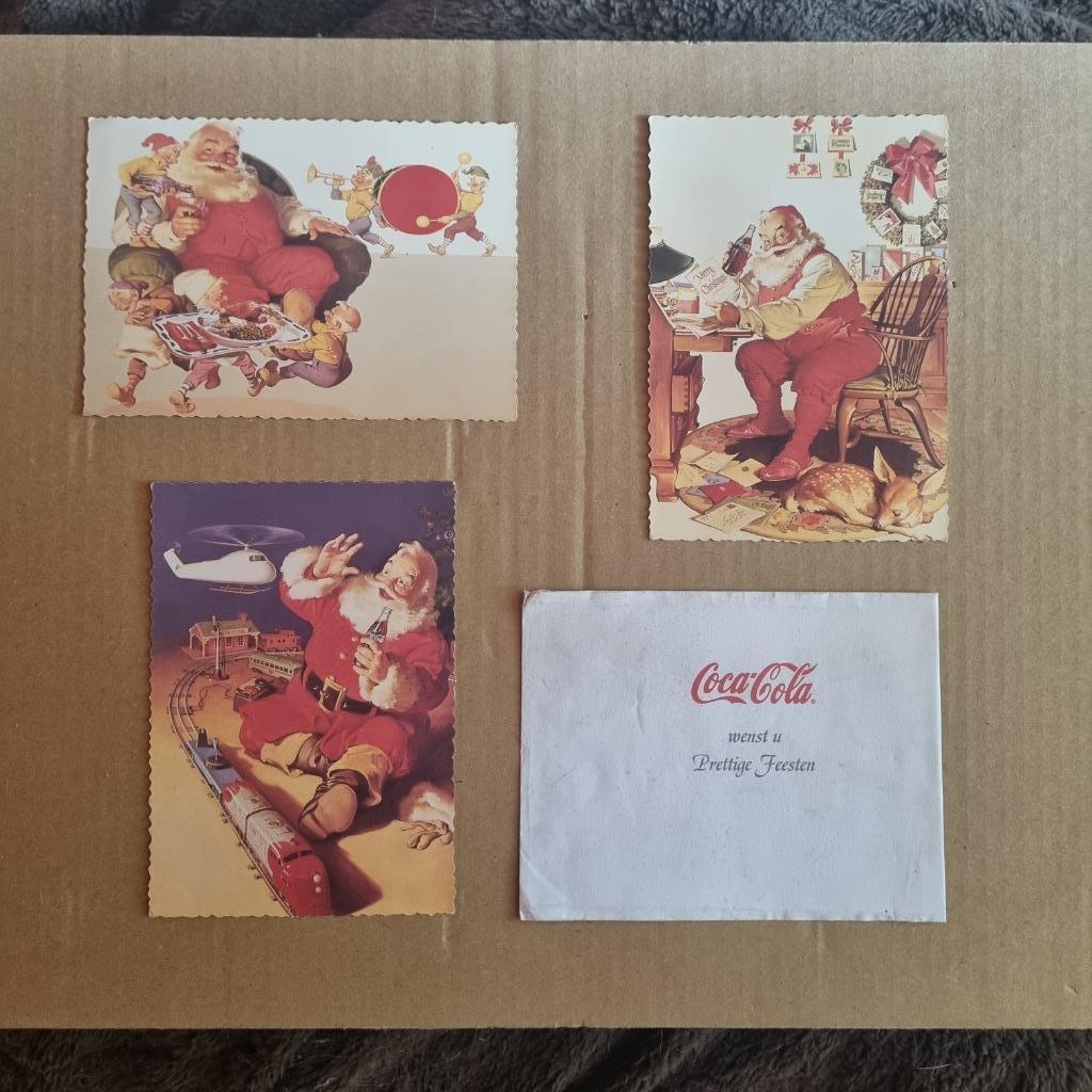 Carte postale Coca-Cola, Collections, Marques & Objets publicitaires, Enlèvement ou Envoi, Utilisé, Autres types
