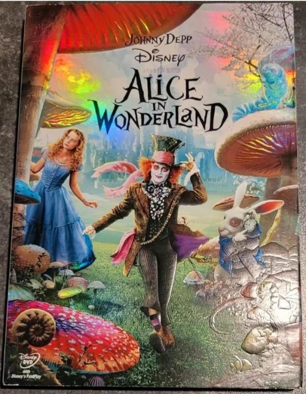 Alice in Wonderland - Disney - de film, Cd's en Dvd's, Vanaf 9 jaar, Ophalen of Verzenden, Zo goed als nieuw
