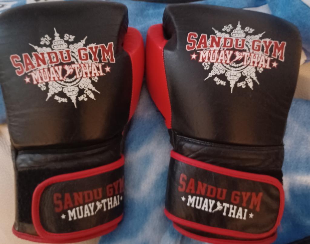 Bokshandschoenen, Sport en Fitness, Boksen, Ophalen, Gebruikt, Bokshandschoenen