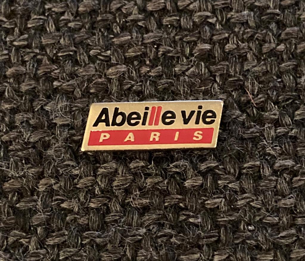 PIN - ABEILLE VIE - PARIS, Collections, Envoi, Utilisé, Autres sujets/thèmes, Insigne ou Pin's
