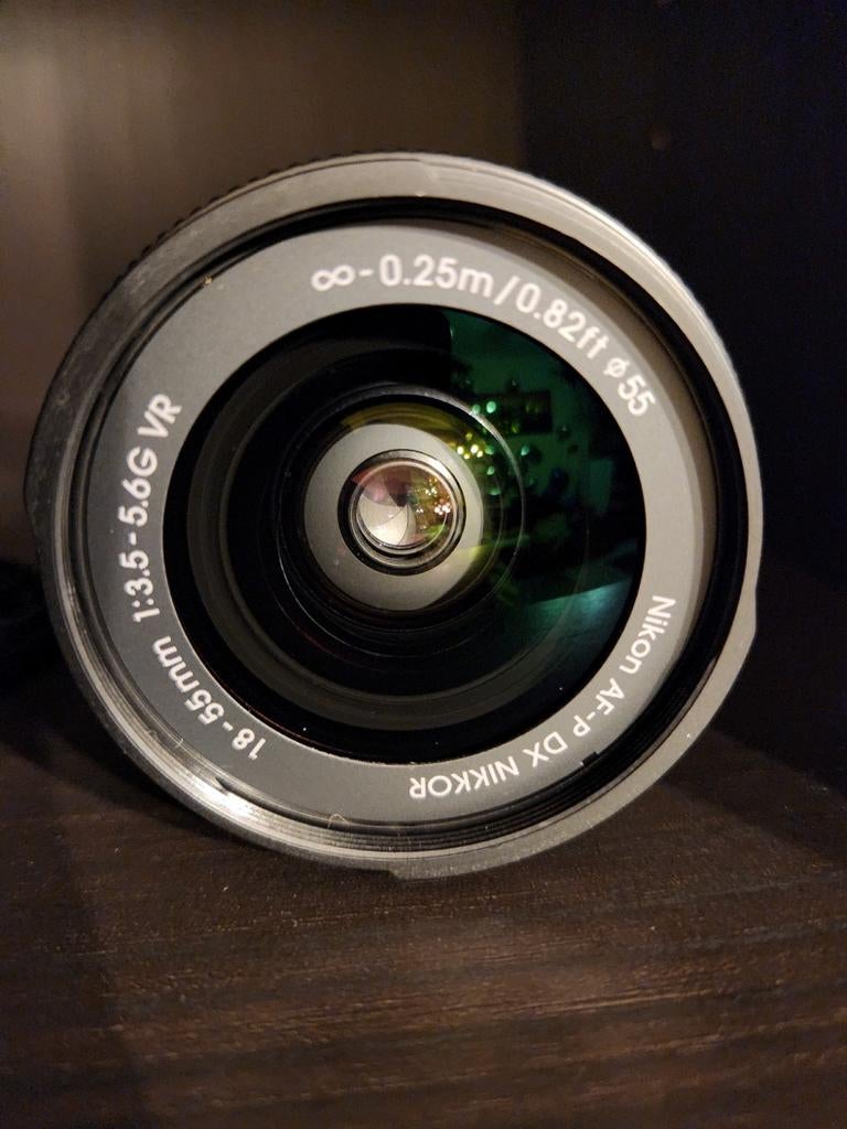 Nikon DX VR AF-P Nikkor 18-55mm 1:3.5-5.6 G (NEW), Enlèvement ou Envoi, Neuf