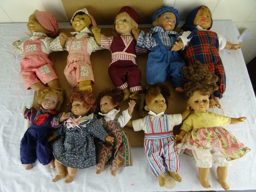 Collection de poupées vintage poupée 10x à vendre séparément, Collections, Enlèvement ou Envoi, Utilisé, Poupée