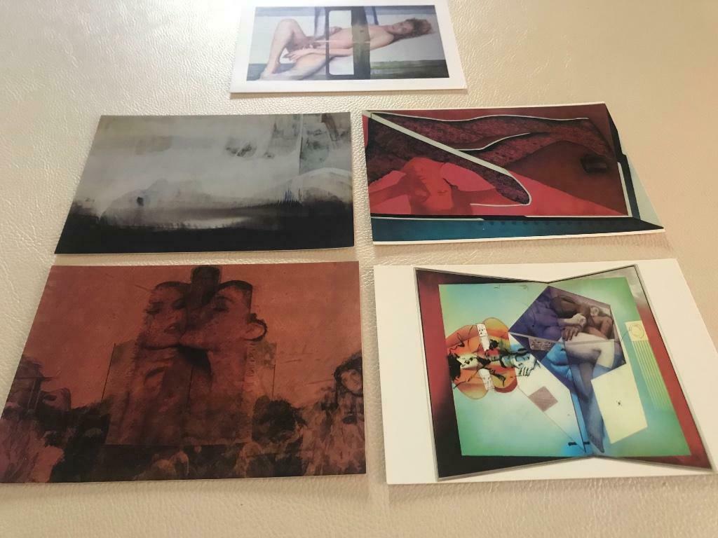 Pol Mara lot de 5 cartes postales anciennes, Enlèvement ou Envoi, 1980 à nos jours, Non affranchie, Culture et Média