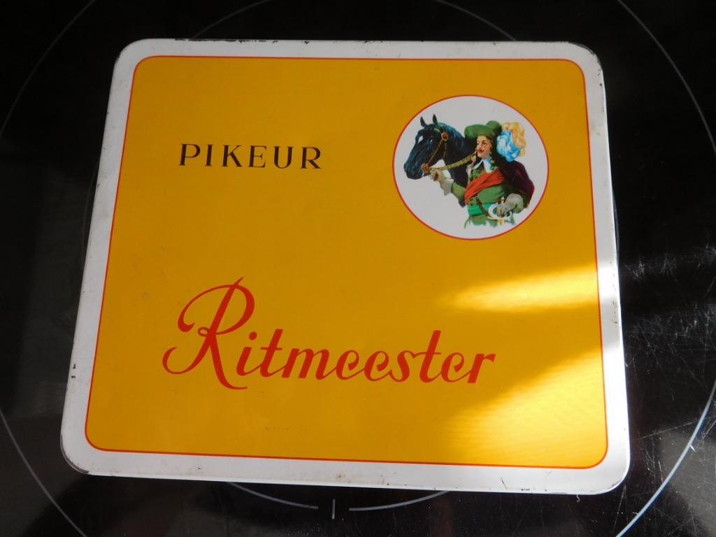 Ritmeester Pikeur sigarenkistje, Verzamelen, Ophalen of Verzenden, Gebruikt, Luciferdoosjes of -merken