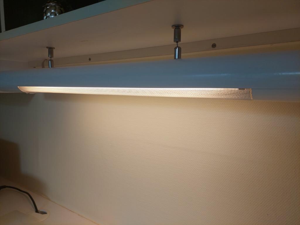Retro metalen bureaulamp, Ophalen, Gebruikt, Retro, vintage